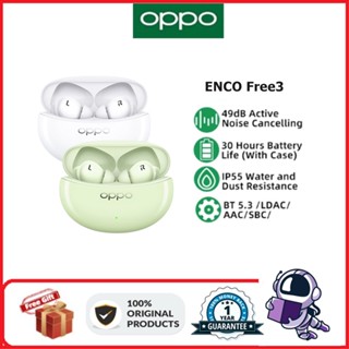 หูฟังไร้สาย ตัดเสียงรบกวน สําหรับ OPPO Enco Free 3