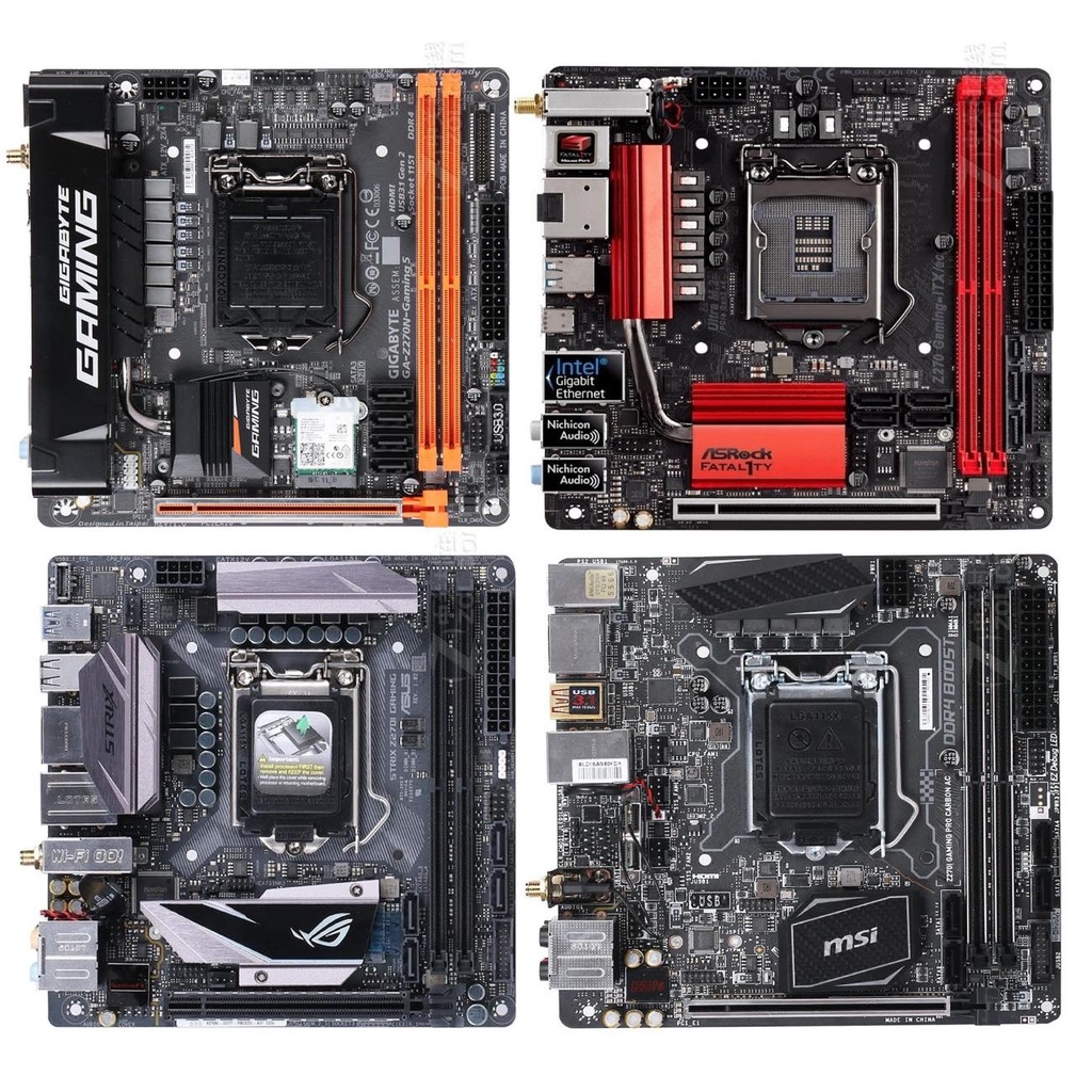 Asus ROG STRIX Z270I เกม B250i Z270N I7 7700K 6700K DDR4