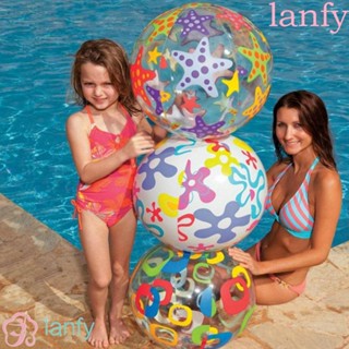 Lanfy ลูกบอลวอลเลย์บอลเป่าลม เหมาะกับเล่นในร่ม และกลางแจ้ง ของเล่นสําหรับเด็ก และครอบครัว