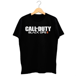 เสื้อยืดผ้าฝ้ายพิมพ์ลายแฟชั่น Yuanl5 {พร้อมส่ง เสื้อยืดแขนสั้น พิมพ์ลาย Call Of Duty Ops 2 07 พลัสไซซ์ ไซซ์ XS-4xl _02