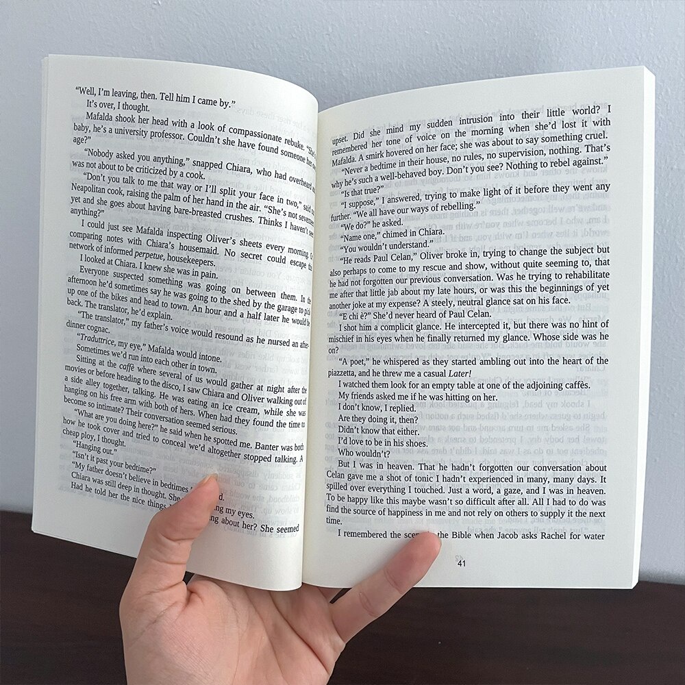 Call Me By Your Name By André Aciman Romance Literary Fiction English Paperback หนังสือนิยายภาษาอังกฤษ - รูปที่ 5