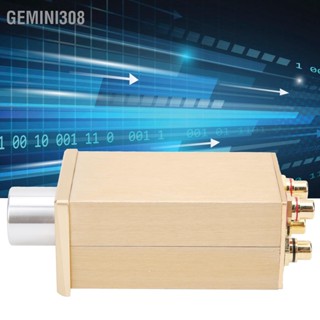 Gemini308 ตัวควบคุมระดับเสียง Preamp แบบ Passive ความแม่นยำสูง TV Video Audio Parts ชิ้นส่วนอิเล็กทรอนิกส์ Golden