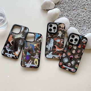 Casetify เคสซิลิโคนนิ่ม ลายสุนัข แมว สําหรับ iPhone 14 11 12 13 Pro X XS XR 14Pro Max