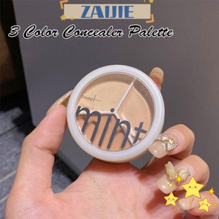 ZAIJIE24 Concealer Palette Long Lasting Face Cream Moisturize Cover Dark Circles