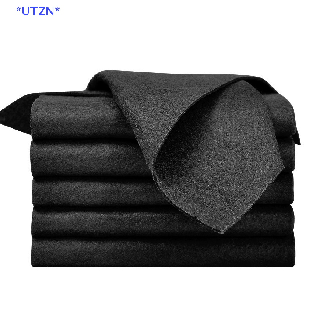 Utzn> ผ้าไมโครไฟเบอร์ แบบหนา สําหรับทําความสะอาดกระจก หน้าต่าง รถยนต์ 1 ชิ้น