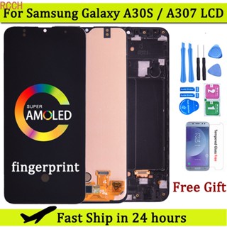 หน้าจอสัมผัส LCD 6.4 นิ้ว สําหรับ Samsung GALAXY A30S A307 A307F A307FN A307G A307GN