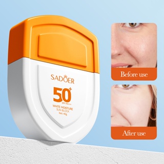 ครีมกันแดด SADOER SPF50+ กันน้ํา กันเหงื่อ ให้ความชุ่มชื้น 40 กรัม