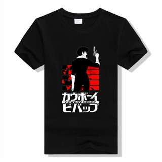 GOOD YFMen Cool Cowboy Bebop Anime Space Spike Japanese Manga Jet Faye Tshirt Tee_03