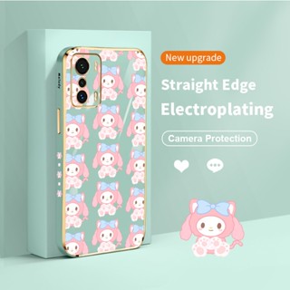 เคสโทรศัพท์ซิลิโคน TPU แบบนิ่ม ทรงสี่เหลี่ยม ลาย Sanrio สําหรับ Infinix Zero 5G Zero 20