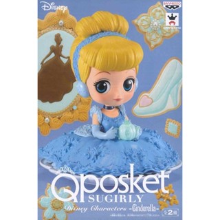 Cinderella - Normal Color ของแท้ JP - Q Posket Sugirly Banpresto [โมเดล Disney]