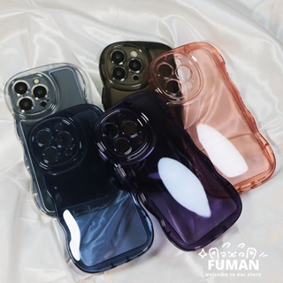 เคสโทรศัพท์มือถือแบบนิ่ม TPU ใส กันกระแทก ลายคลื่น เรียบง่าย สําหรับ Huawei Mate 40 30 20 Mate 40 30 20 Pro P50 Pro