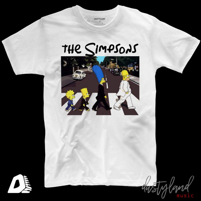 เสื้อยืด THE SIMPSONS Icon - THE ABBEY ROAD