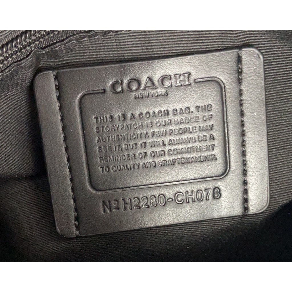 District Crossbody CH078 กระเป๋าสะพายไหล่ผู้ชาย COAC H กระเป๋าสะพายข้าง