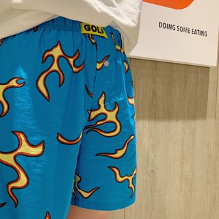 GOLF WANG Flame Shorts Blue