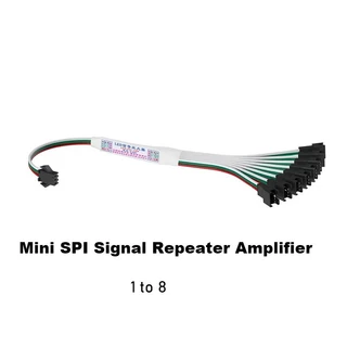 เครื่องขยายเสียงสัญญาณ DC5-24V Mini SPI สําหรับตัวควบคุมพิกเซล Led RGB WS2812B WS2811 1903 16703