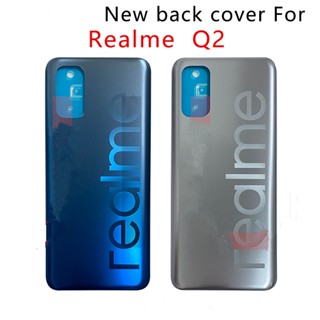 Bestore- ฝาครอบแบตเตอรี่พลาสติก แบบเปลี่ยน สําหรับ Oppo Realme q2 Oppo Realme q2 RMX2117