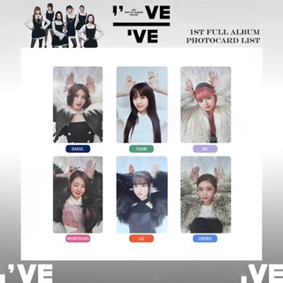 Ive อัลบั้มใหม่ SPECIAL EDITION ALBUM การ์ดรูปภาพ แบบสุ่ม YUJIN GAEUL REI WONYOUNG LIZ LESSEO SELFIE CARD