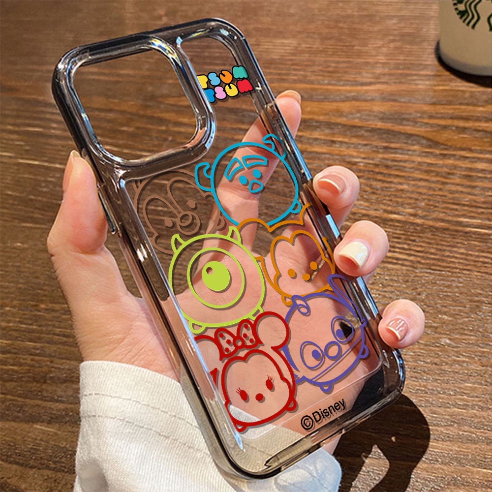 Disney เคสโทรศัพท์มือถือแบบใส กันกระแทก ลาย Lilo Toy Story สีเหลือง สําหรับ iphone 14 11 13 12 X XS Pro Max xr Mini xr 7 8 Samsung Galaxy S23 S22 ultra plus