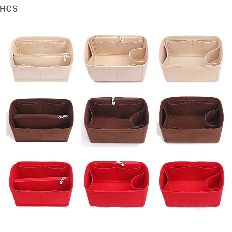 Hcs กระเป๋าผ้าสักหลาด สําหรับใส่เครื่องสําอาง 25 30 35 นิ้ว - รูปที่ 7