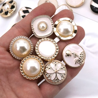 10 ชิ้น 21 มม. ปุ่มเรซิน สวย หรูหรา สําหรับเย็บผ้า