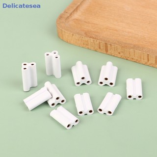 [Delicatesea] ข้อต่อเชื่อมต่อไฟ Led เรืองแสง สําหรับหลอดไฟ T5 T8 2 Pins 3 Pins 10 ชิ้น