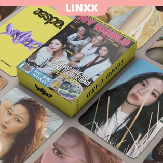 Linxx โปสการ์ด อัลบั้มโลโม่ ลาย Welcome to my World Kpop 55 ชิ้น