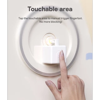 Adaprox สวิตช์แขนโรบอท Zigbee สำหรับกดเปิดปิดเครื่องใช้ไฟฟ้า ตั้งเวลาผ่านแอป สั่งเสียง Google Home,Alexa
