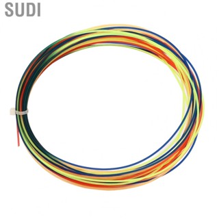 Sudi Tennis Rackets String Tennis Racquet Wire Composite Fiber PU 12m Elastic for Badminton