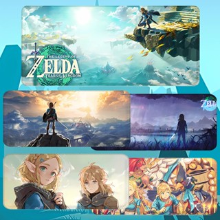 Oversized The Legend of Zelda: Tears of the Kingdom mouse pad long game Breath of the Wild peripheral keyboard pad to customize  แผ่นรองเมาส์ ขนาดใหญ่ สําหรับเล่นเกม