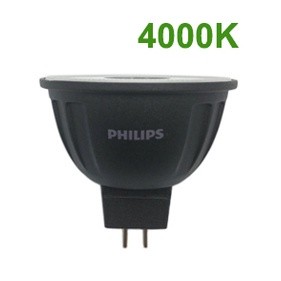 แสงจ้ามาก หลอด MASTER LED MR16 Dimmable - 6.5W 12V (ใช้คู่กับบัลลาส ET-S15) PHILIPS