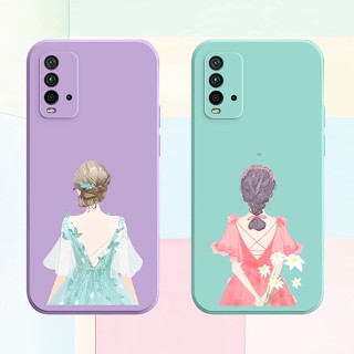 เคส Redmi 9T เคส Redmi 9 POWER เคสโทรศัพท์ ซิลิโคนเหลว เคสนิ่ม CSF_A