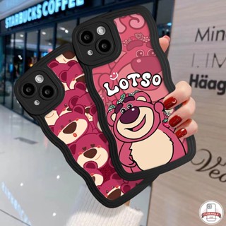 เคสโทรศัพท์มือถือ ลายการ์ตูนหมีสตรอเบอร์รี่น่ารัก สําหรับ Redmi Note 10 11 9 10 8 9s 10s 11s Pro Max Redmi 12C A1 9T A1+ 10 9A 9C 10C 10A Mi 11T Pro NFC 9 POCO X3 NFC Pro M3 เคส Tpu ขอบ