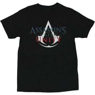 ขายดี เสื้อยืดคอกลม ผ้าฝ้าย พิมพ์ลายโลโก้ assassins creed สีแดง และสีน้ําเงิน สีดํา สไตล์คลาสสิก ของขวัญวันเกิด สําหรับผู้ชาย 463415