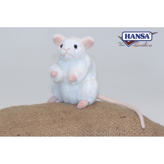 5323 ตุ๊กตาหนูขาว Hansa Creation