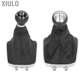 Xiulo Car Gearstick Gaiter Kit  Aging Gear Shift Knob Boot Set 5 Speed for Car