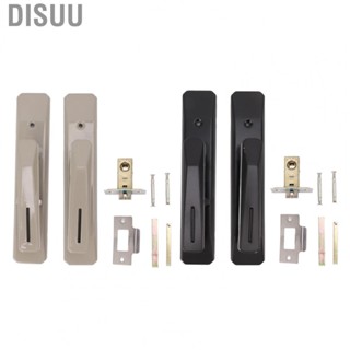 Disuu Plane Interior Door Handle Lock  Individual Finish Color Reversible Gate Bathroom Handle Lock  for Office