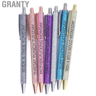 Granty Plastic Ballpoint Pens  Quick Drying  Slip Office Pens  for School