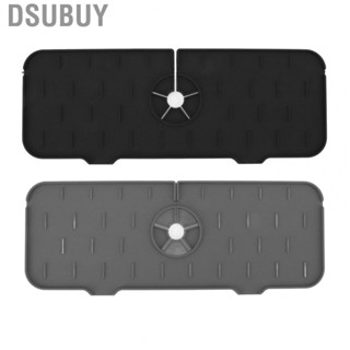 Dsubuy Sink Faucet Mat  Water Catcher Pad 36x14.2x0.6cm/14.2x5.6x0.2in for Bathroom