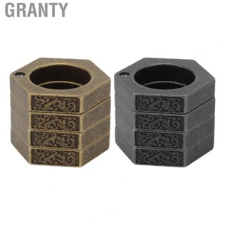 Granty Window Breaker  Multifunction  Rings Glossy Hexagonal  for Survival