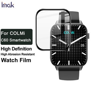 Original Imak COLMi C60 Smartwatch ฟิล์มกันรอยหน้าจอสมาร์ทวอทช์ กาวอะคริลิค แบบเต็มจอ