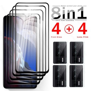 8 in 1 ฟิล์มกระจกนิรภัยกันรอยเลนส์กล้อง สําหรับ xiaomi poco f5 pro 5g pocof5 poko little f5 f 5 pro f5pro 5g nfc 5f