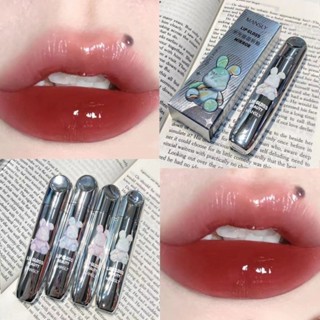 Manshili ลิปสติก ลิปกลอส เพิ่มความชุ่มชื้น กันน้ํา 4 สี