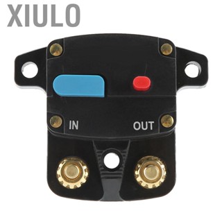 Xiulo 12V Automatic Resettable Circuit Breaker Recovery Fuse Reset Button for Car Audio 150A