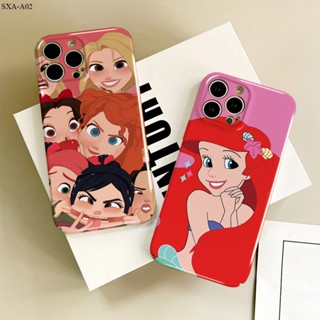 Compatible With Samsung Galaxy A02 A02S A03 A03S A04 A04S A30 A20 A50 A30S A50S เคสซัมซุง สำหรับ Case Cartoon Disney Princess เคส เคสโทรศัพท์ เคสมือถือ Hard Phone Cases