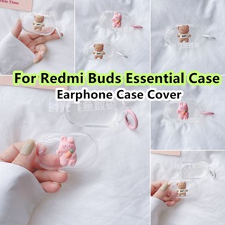 【imamura】เคสหูฟัง แบบนิ่ม สามมิติ สําหรับ Redmi Buds Essential