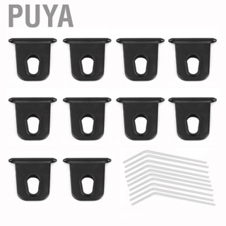 Puya Awning Hooks  10pcs Portable Awning Hooks Clothes Hanger Organizer Rack Easy to Install for RV Campers