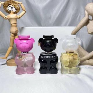 (30ml * 3) Moschino teddy bear perfume sample three piece set Moschino/mangxinano น้ําหอม รูปตุ๊กตาหมี สุนัข ขนาด 30 มล. สําหรับผู้ชาย และผู้หญิง 2 ชิ้น 3 ชิ้น