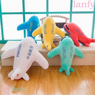 Lanfy หมอนตุ๊กตานุ่ม รูปเครื่องบินคริสต์มาส ขนาด 40 ซม.