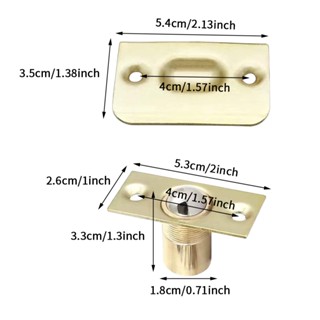 Strong Cabinet Wear Resistant Cupboard Hardware Invisible With Screw For Interior Doors Ball Catch