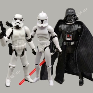 โมเดลฟิกเกอร์ Star Wars Darth Vader Stormtrooper ขนาด 10 ซม. ของเล่นสําหรับเด็ก